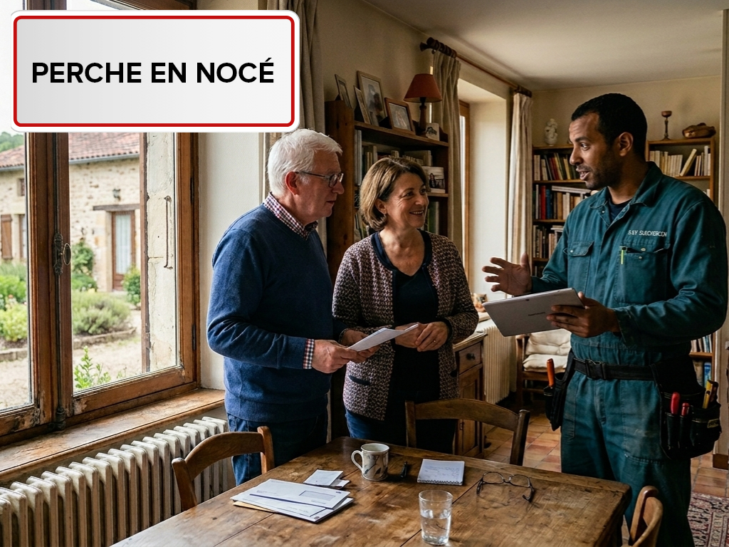 Installation de pompe à chaleur à Perche en Nocé (61340) dans l'Orne